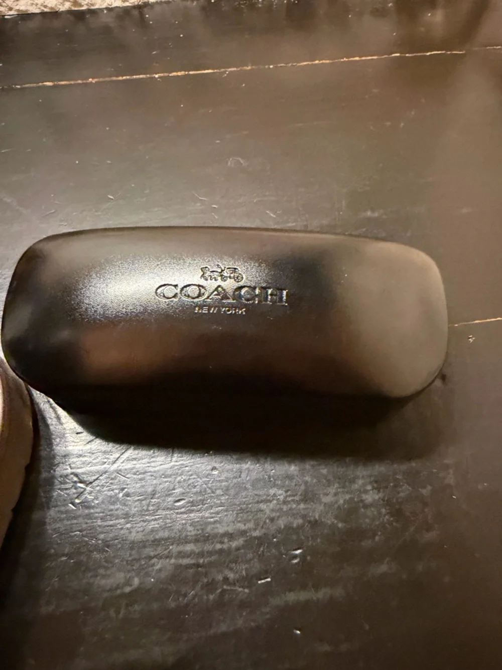 Coach Glasses Case Black Hard Case
